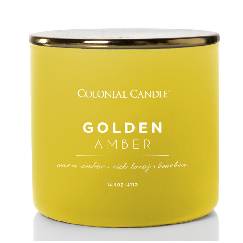 Colonial Candle Golden Amber Scented Jar Candle Wayfair